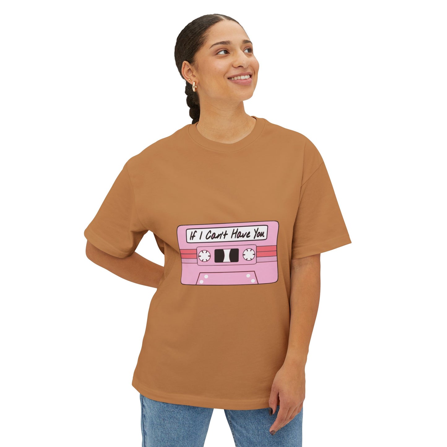 If I Can’t Tape Unisex Oversized Boxy Tee
