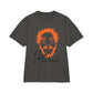Unisex Garment-Dyed Drop-Shoulder T-Shirt – Post Malone Name Design with Picture