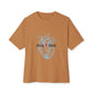 Electro Heart Illustration Unisex Oversized Boxy Tee