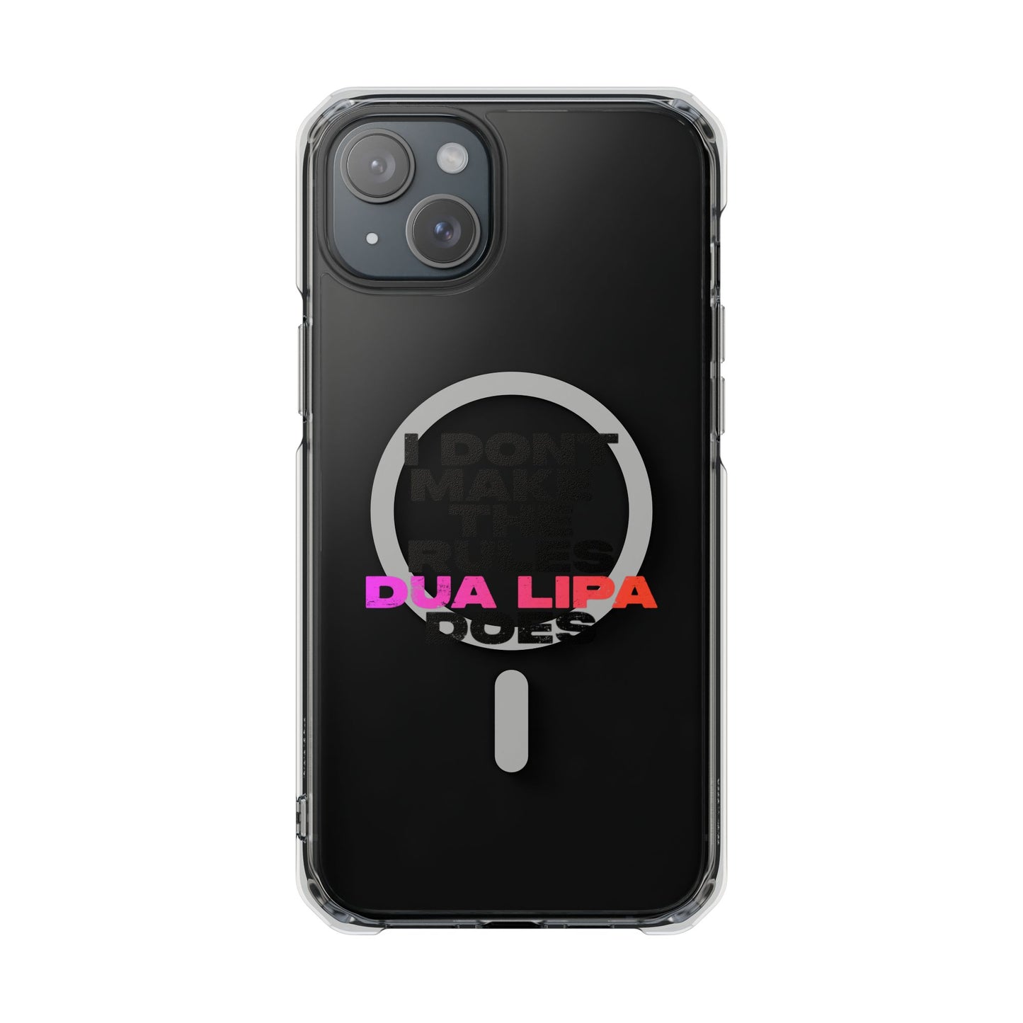 Retro Fade Letter Magnetic Clear Impact case