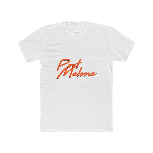Unisex Cotton Tee – Post Malone Name Design