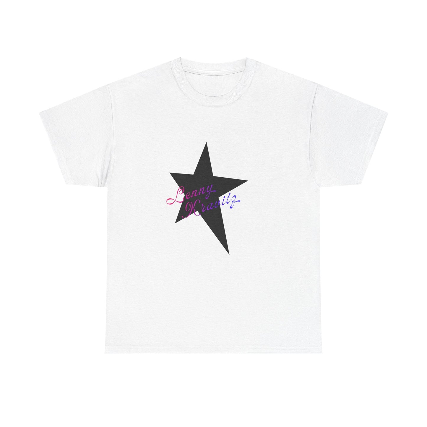Retro Groove Script Unisex Heavy cotton tee