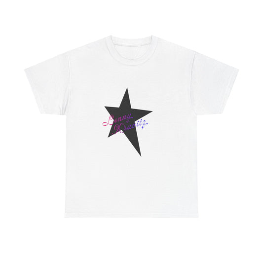 Retro Groove Script Unisex Heavy cotton tee