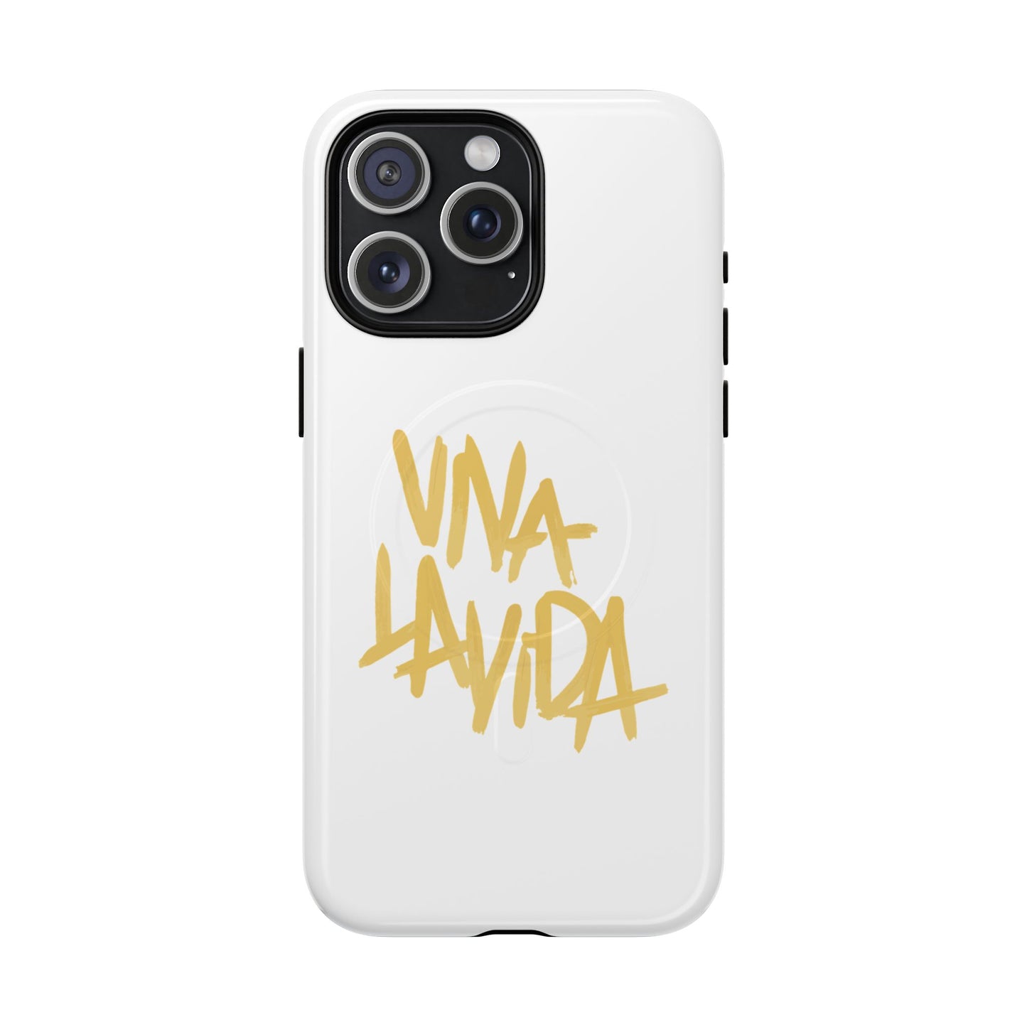Golden Brush Script Tough Magnetic Case