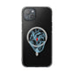 Electro Heart Illustration Magnetic Clear Impact case