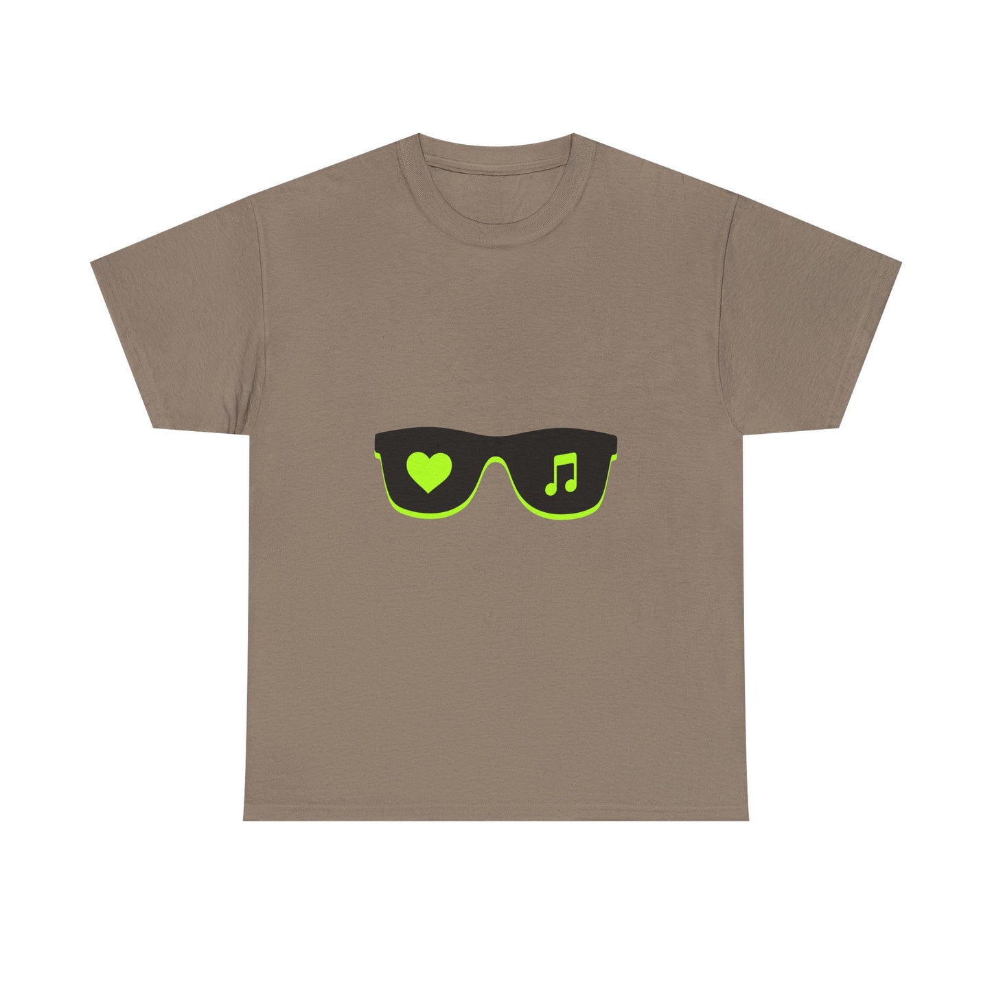 Neon Love Notes Unisex Heavy cotton tee