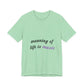 Feel the Music Vibe Unisex Jersey short sleeve tee
