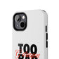 Signature Flame Script Tough Magnetic Case