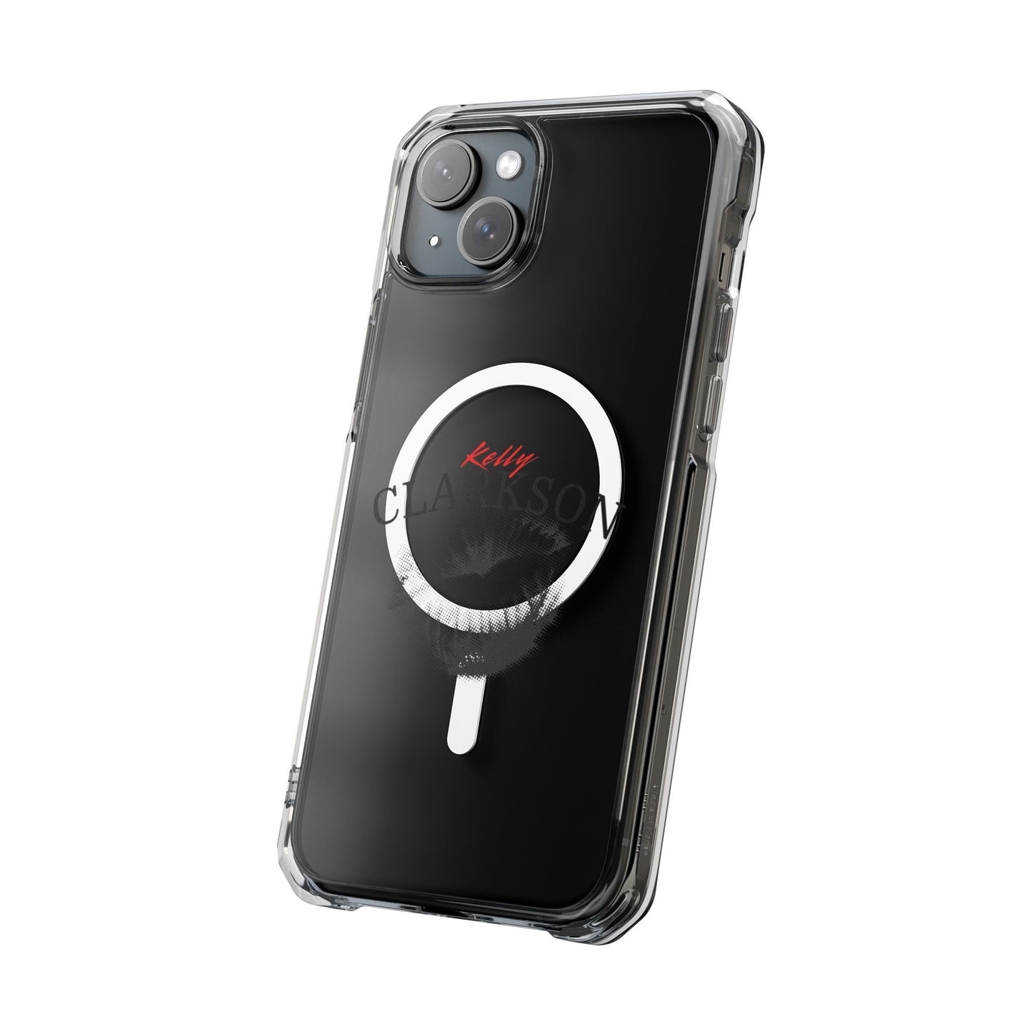 Retro Kiss Sound Magnetic clear Impact Case