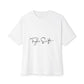 Pop Muse Silhouette Unisex Oversized Boxy Tee