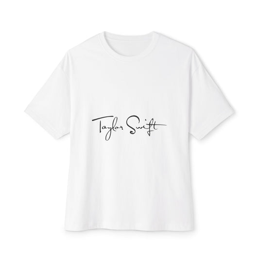 Pop Muse Silhouette Unisex Oversized Boxy Tee