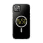 Abstract Black Barbed Wire Magnetic Impact Case