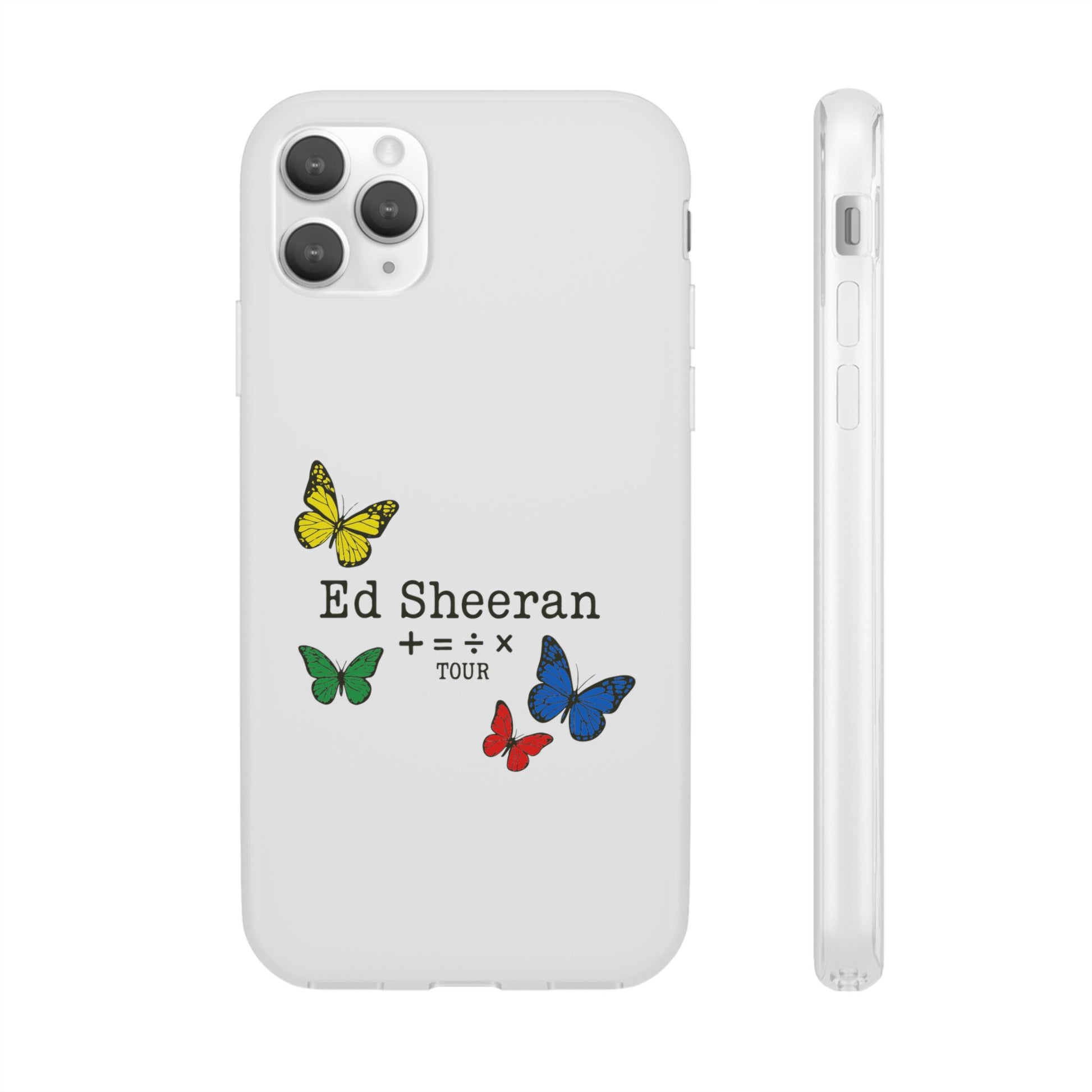 Ed Sheeran Butterfly iPhone Flexi Case | SnazzyMerch
