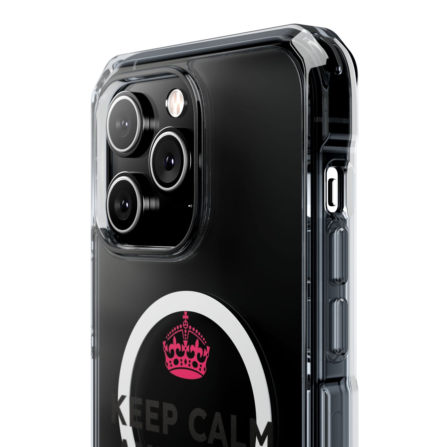Crown over Katy Perry Signature” Magnetic Clear Impact cases
