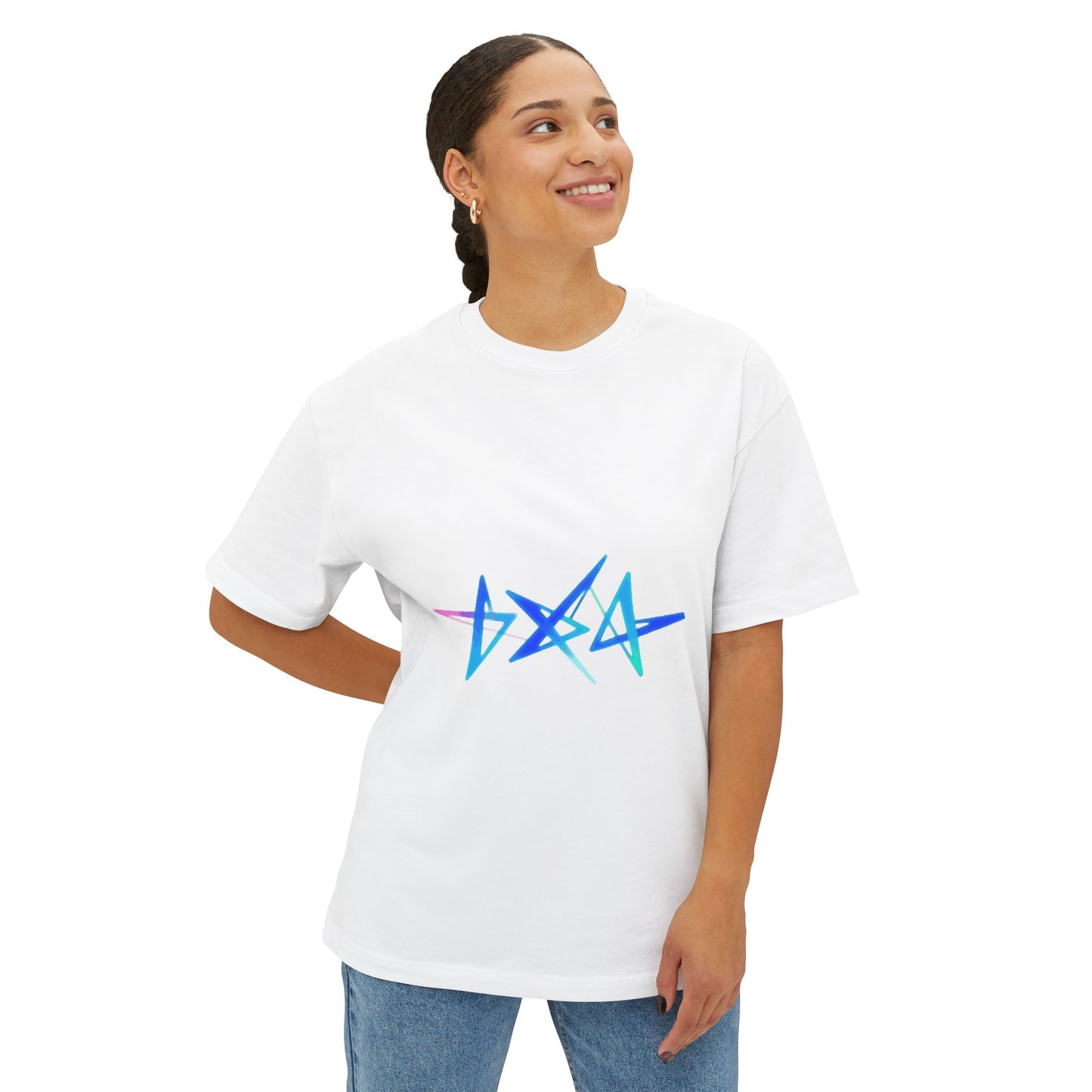 LUMINA Unisex Oversized Boxy Tee
