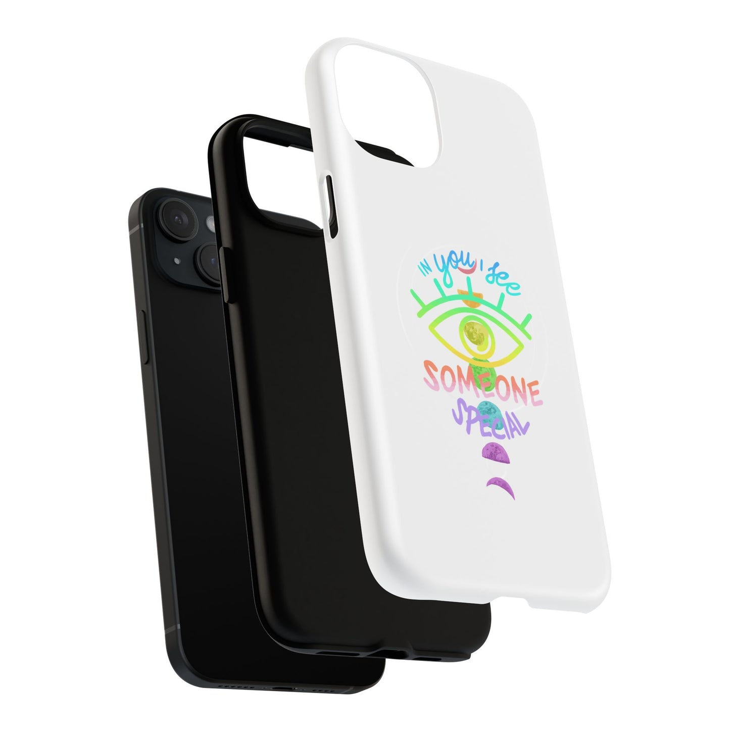 Rainbow Lunar Phases Tough Magnetic Case