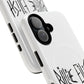 Twisted Ink Font Tough Magnetic Case