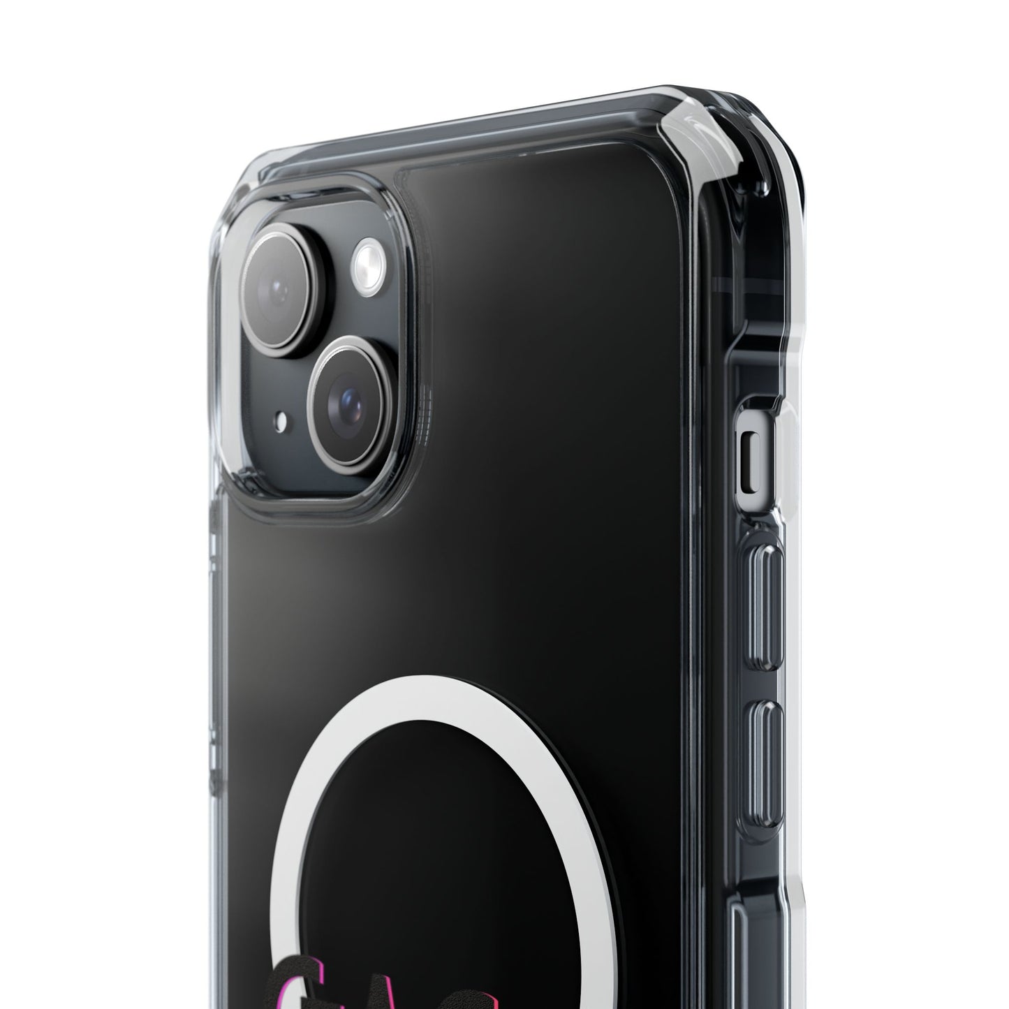 Electric Neon Magnetic clear case