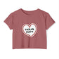 Heartbeats & Midnights Women's Festival Crop Top