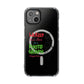 White Paw Print Magnetic Clear Impact Case