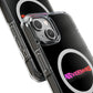 Wavy Groovy Typography Magnetic Clear Impact case