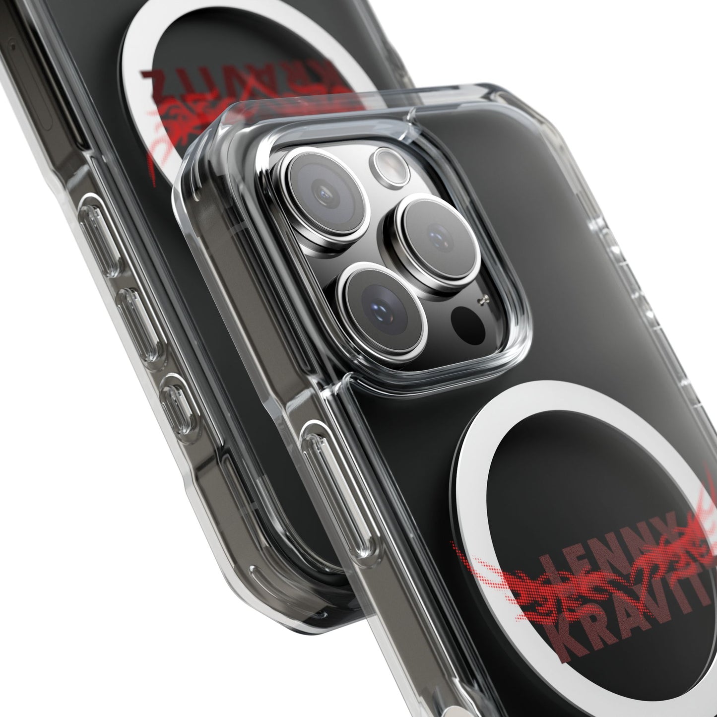 Fire Aura Grid Magnetic clear Impact case