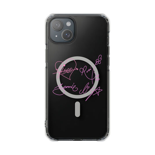 Signature Autograph - Magnetic Clear Impact Case