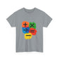 Orange Equals Symbol Unisex Heavy Cotton Tee