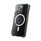 Purple Starry Eye Magnetic Clear Impact Case
