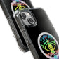 Rainbow Lunar Phases Magnetic Clear Impact case