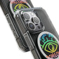 Vibrant Eye and Text Magnetic Clear Impact case