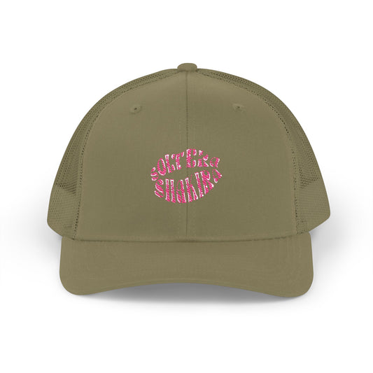 Solo Vibes Lips Snapback Trucker cap