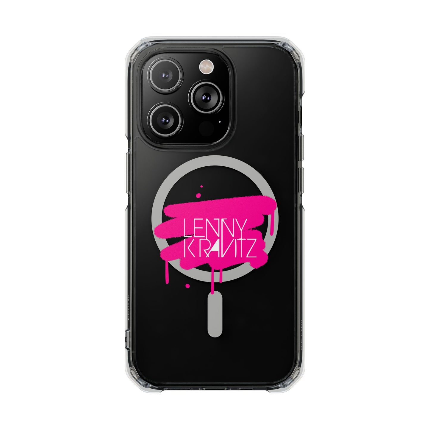 Electric Graffiti Drip Magnetic clear Impact case