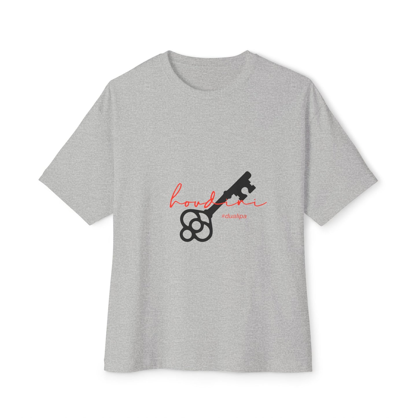 Cursive Spell “Houdini” Unisex Oversized Boxy Tee