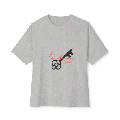 Cursive Spell “Houdini” Unisex Oversized Boxy Tee