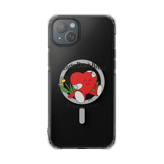 Abstract Guitar Sketch Magnetic Clear Impact Case