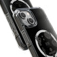 Ocean Wave with Heart Outline Magnetic Clear Impact Case