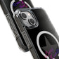 Retro Groove Script Magnetic clear Impact case