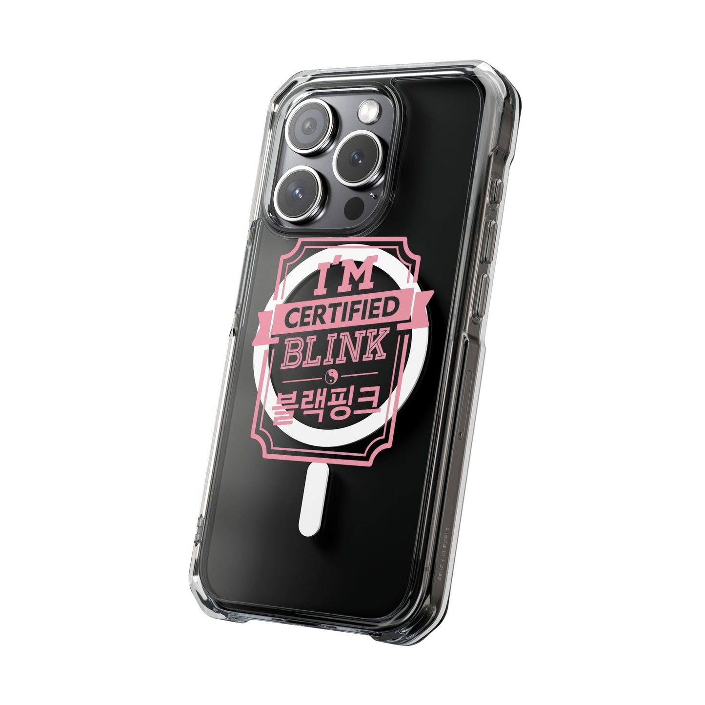 Certified BLINK Badge - Magnetic Clear Impact Case