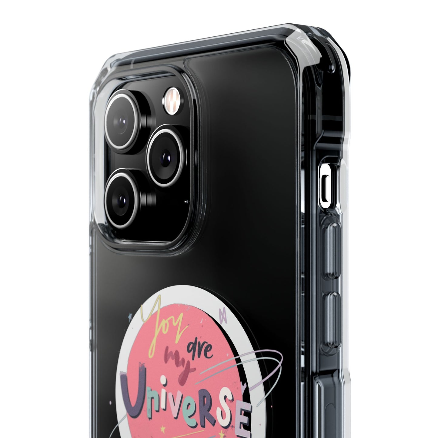 Pastel Planet & Universe Magnetic Clear Impact case