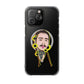Cartoon Face with Sunflowers Magnetic Impact Case