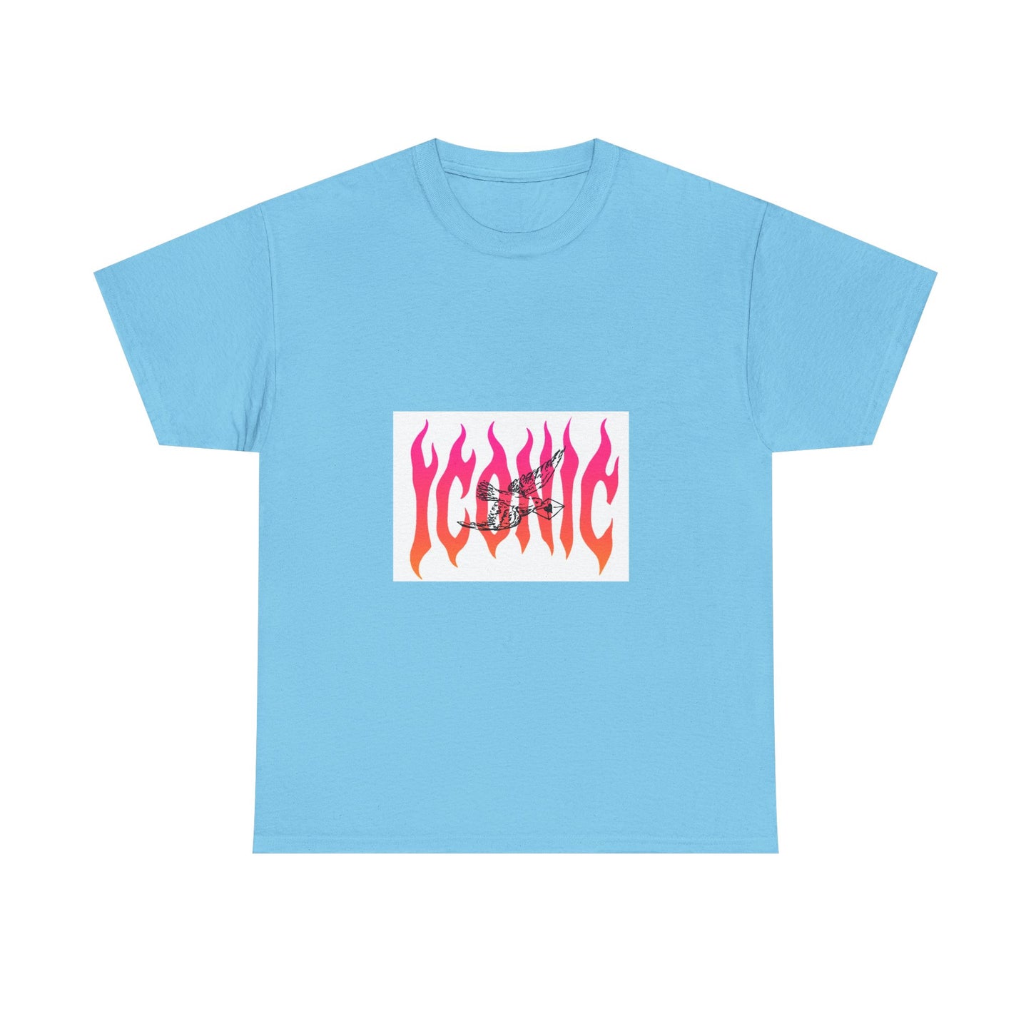 Flame Flight Iconic Unisex Heavy cotton tee