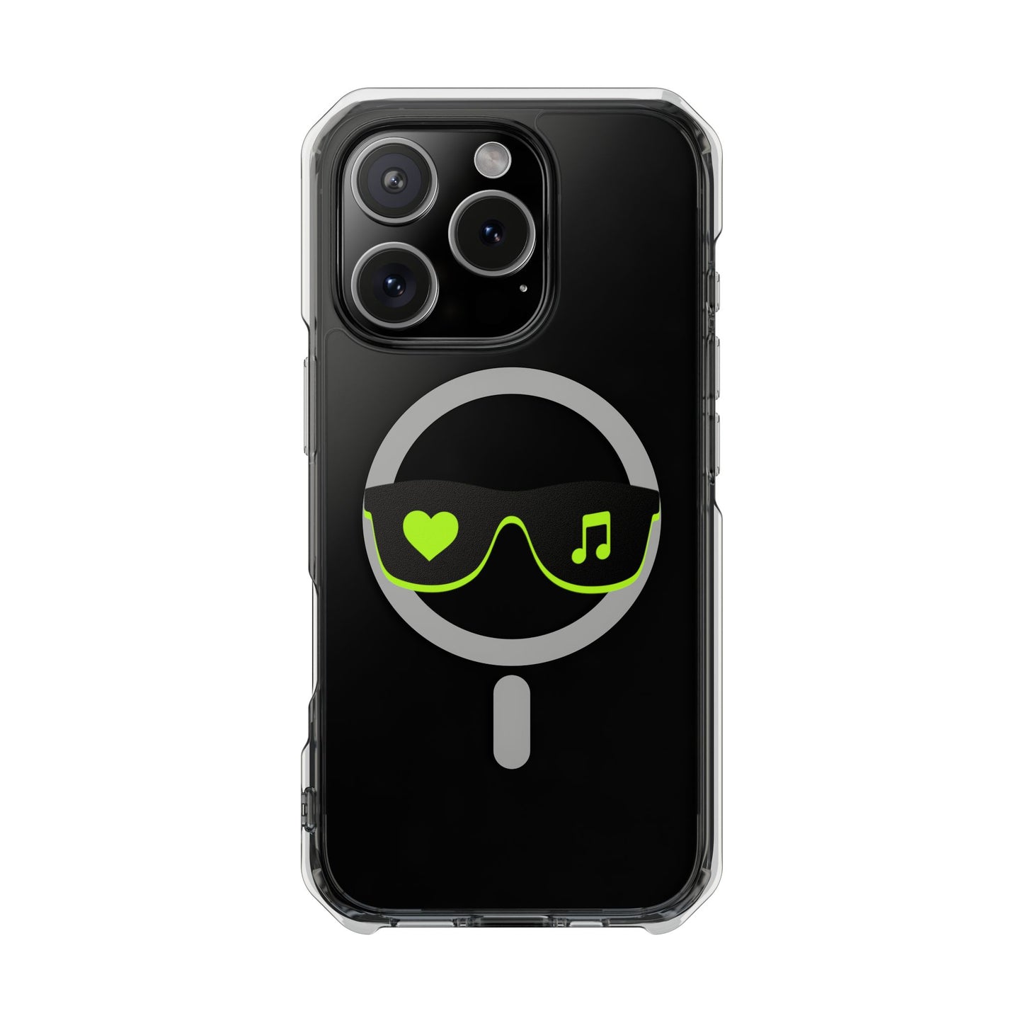 Neon Love Notes Magnetic clear Impact case