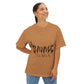 Monster Font-Unisex Oversized Tee