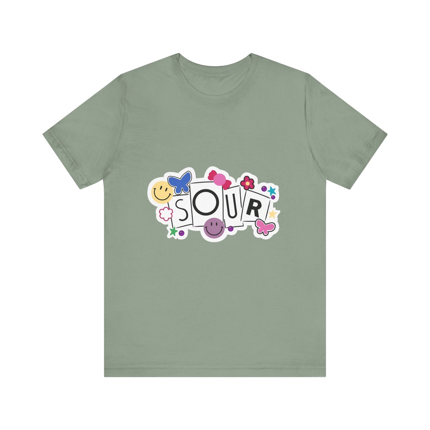 Olivia Rodrigo Unisex Jersey Short Sleeve Tee - Sour
