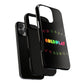 Premium Tough Case for iPhone 12 to 16 Pro Max Showcasing Coldplay’s Signage
