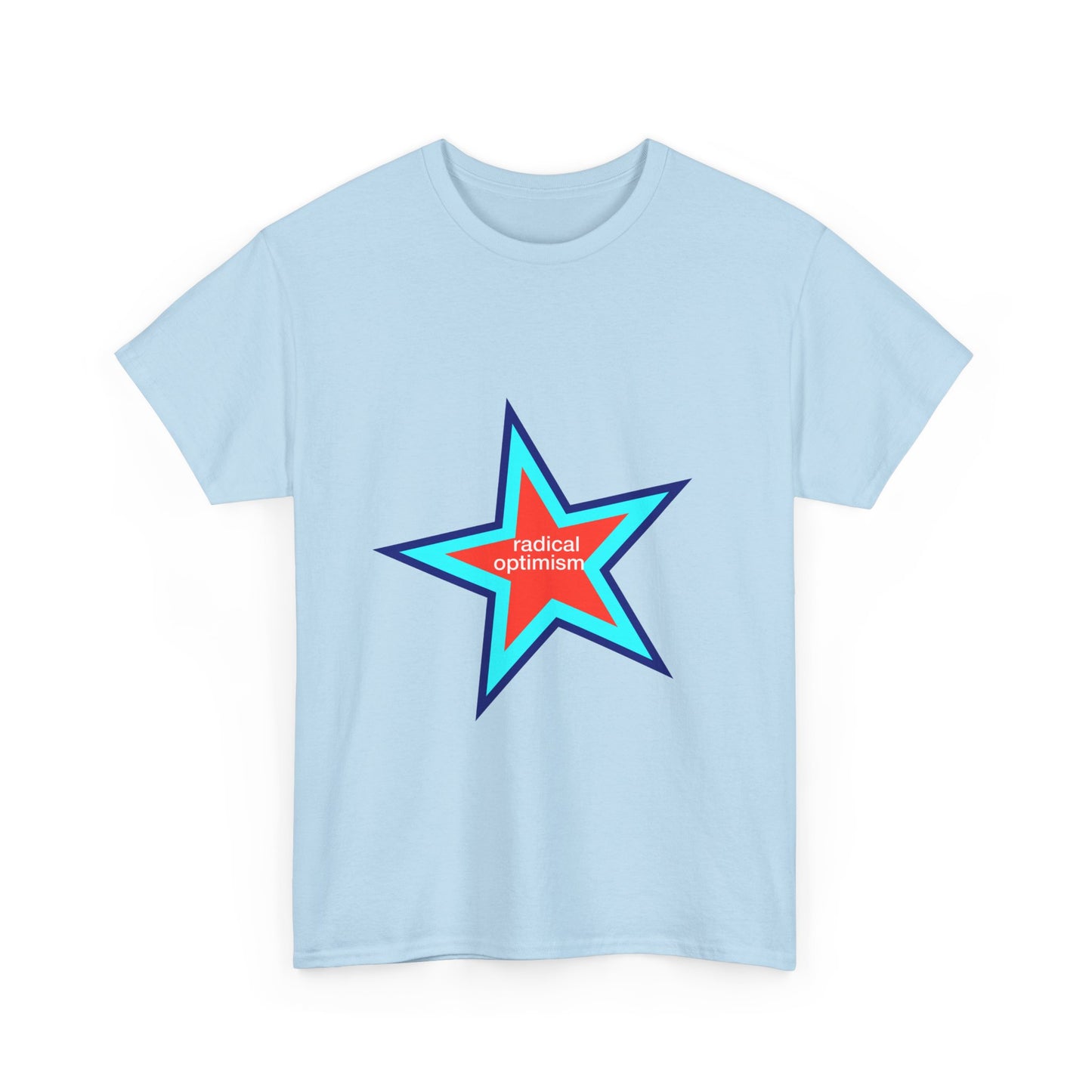Power of Positivity Star Unisex Heavy Cotton Tee