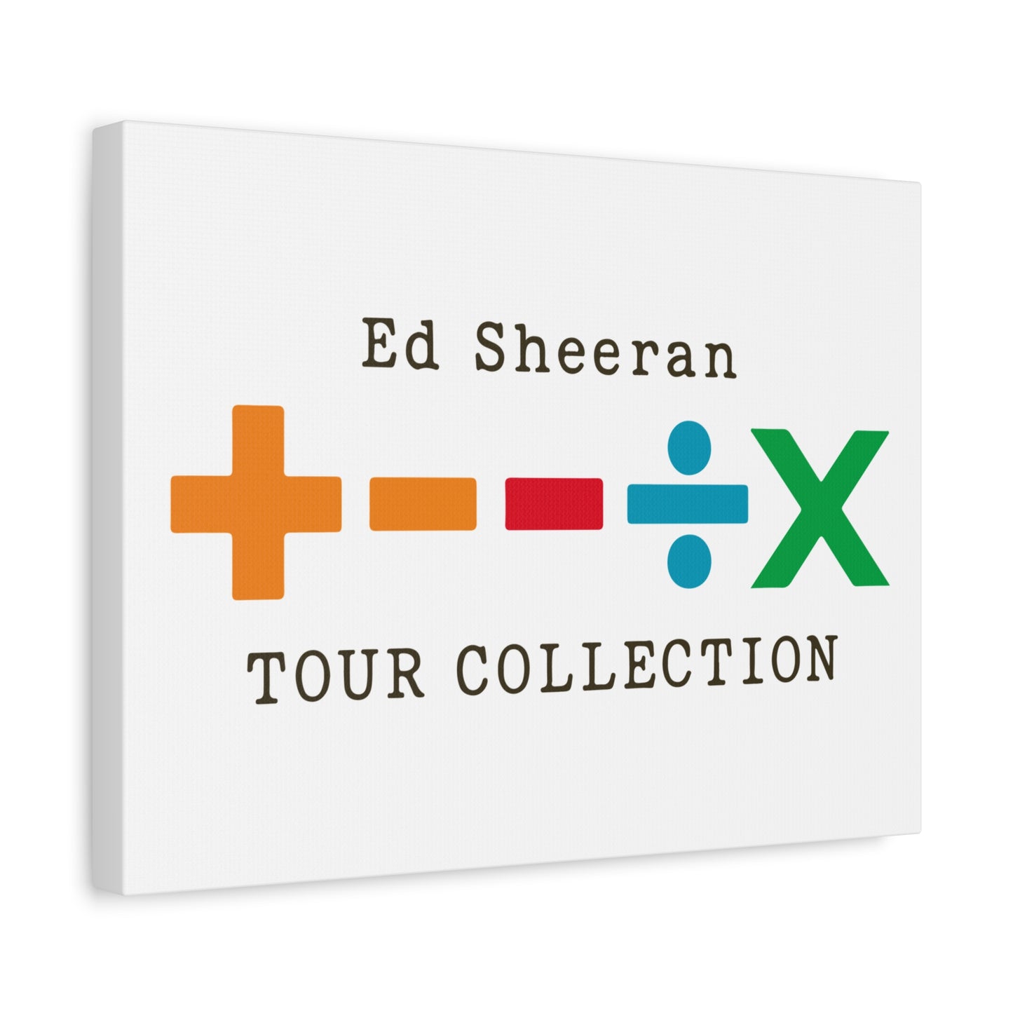 Matte Stretched Canvas, 1.25" Depth – Ed Sheeran Edition