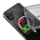 White Paw Print Magnetic Clear Impact Case