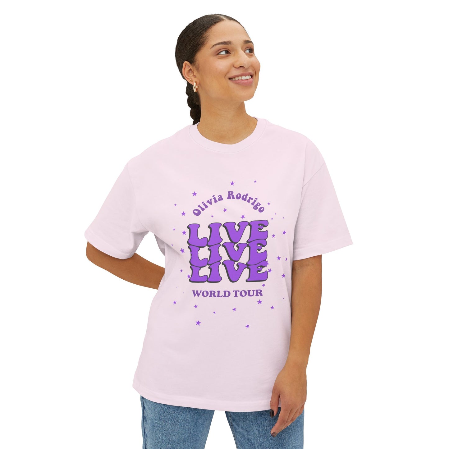 Olivia Rodrigo Live World Tour-Oversized Tee